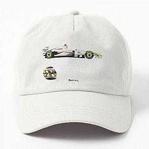 Jenson Button Brawn BGP001 2009 World Champion Dad Hat