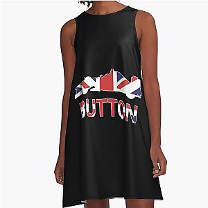 Jenson Button Union Jack Essential A-Line Dress T-Shirt