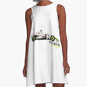 Jenson Button - Brawn BGP-001 2009 A-Line Dress