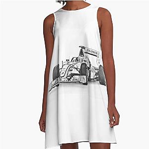 Jenson Button Brawn Formula One A-Line Dress