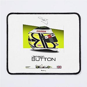 Jenson Button 2009 Helmet Print Mouse Pad