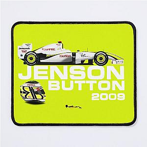 Jenson Button - Brawn BGP-1 - 2009 World Champion Mouse Pad