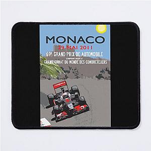2011 Monaco Grand Prix Jenson Button Pad
