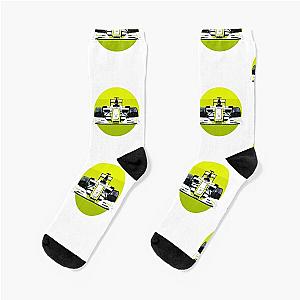 Formula 1 Brawn BGP 001 - Jenson Button & Rubens Barrichello 2009 Car Design Socks