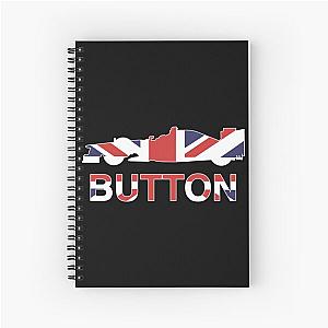 Jenson Button Union Jack Essential T-Shirt Notebook