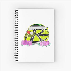 Jenson Button 2009 Helmet With Flower Notebook