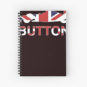 Jenson Button Union Jack Essential T-Shirt Notebook