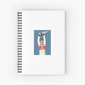 Jenson Button celebrating victory Notebook