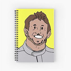 Mini Enz Button Spiral Notebook