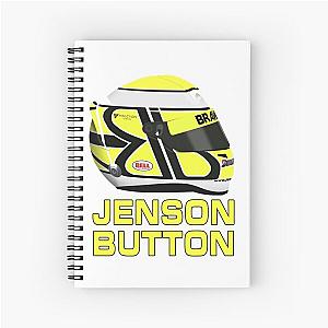 Jenson Button 2009 helmet notebook