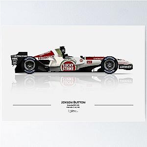 2006 Jenson Button RA106 Poster