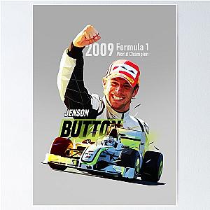 Low Poly Jensen Button Poster