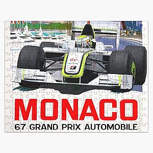 Jenson Button and Monaco GP 2009 Jigsaw Puzzle