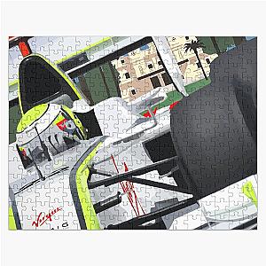 67 Grand Prix Automobile Monaco GP 2009 Jenson Button Brawn Jigsaw Puzzle