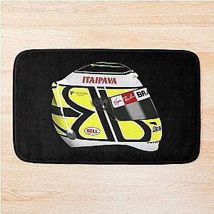 Jenson Button 2009 helmet Brazil mat