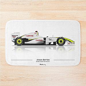 Jenson Button Brawn GP001 2009 Bath Mat