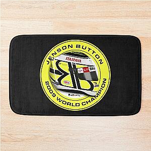 Jenson Button 2009 F1 helmet Bath Mat