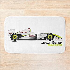Jenson Button - Brawn BGP 001 2009 Bath Mat