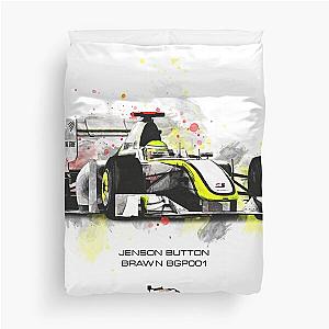 Jenson Button - Brawn BGP 001 - 2009 Duvet Cover