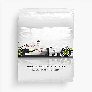 Jenson Button Brawn BGP001 Brazil Duvet Cover