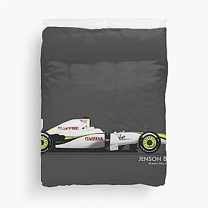 Jenson Button Brawn Duvet Cover