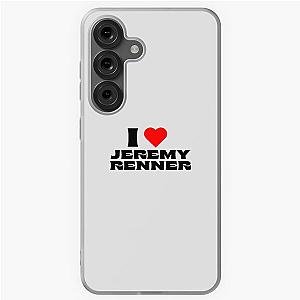 I Love Jeremy Renner Black Samsung Galaxy Case