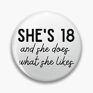 she's 18 and she does what she likes jeremy zucker Pin