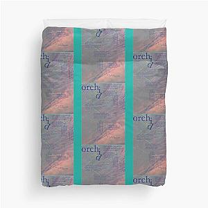 orchid - love is not dying jeremy zucker typographic   Duvet Cover