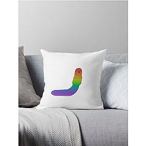 Rainbow Jeremy zucker werm  Throw Pillow