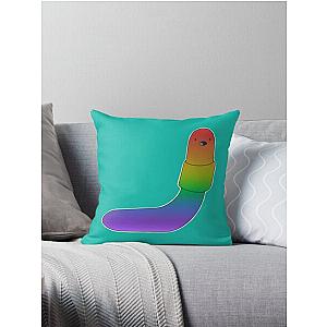 Rainbow Jeremy zucker werm    Throw Pillow