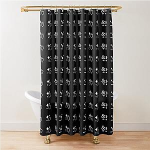 jeremy zucker love is not dying symbols (love, stars, & reasons we don't keep in touch) Shower Curtain