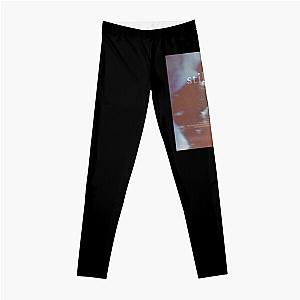 still - love is not dying jeremy zucker typographic   Leggings