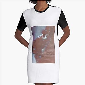 still - love is not dying jeremy zucker typographic Graphic T-Shirt Dress