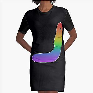 Rainbow Jeremy zucker werm    Graphic T-Shirt Dress