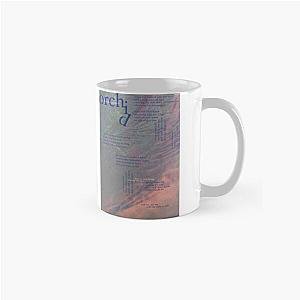 orchid - love is not dying jeremy zucker typographic Classic Mug