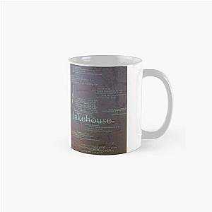 lakehouse - love is not dying jeremy zucker typographic Classic Mug