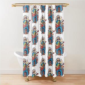 Jerry Garcia Musical Enlightenment Shower Curtain