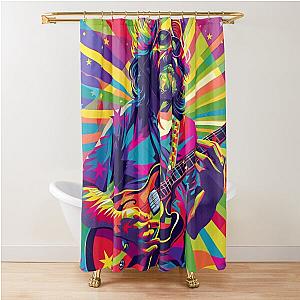 Jerry Garcia Musical Ensembles Shower Curtain