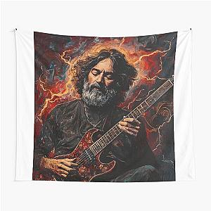 Epic Guitarist Jerry Garcia: Electrifying Passion and Energy