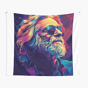 Psychedelic Jerry Garcia Music Icon Tapestry