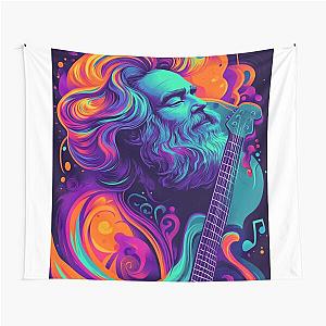 Jerry Garcia Psychedelic Art Tapestry
