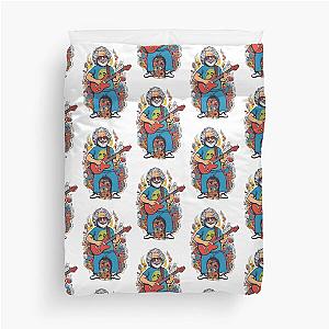 Jerry Garcia Musical Envelopment Duvet Cover