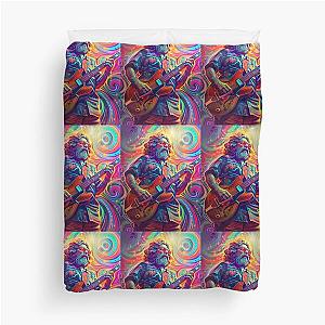 Jerry Garcia Musical Enlightenment Duvet Cover