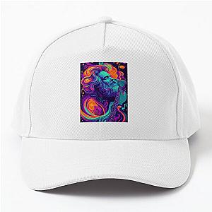 Jerry Garcia Psychedelic Art Poster Cap