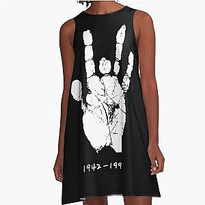 Jerry Garcia Handprint A-Line Dress