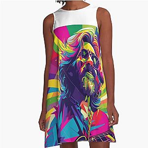 Jerry Garcia Musical Enchantment A-Line Dress