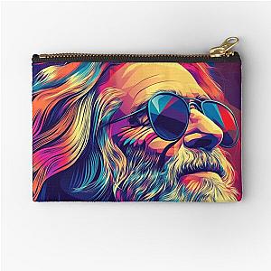 Psychedelic Jerry Garcia Music Icon Zipper Pouch