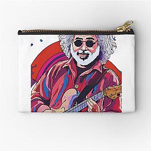 Jerry Garcia God of Music Zipper Pouch