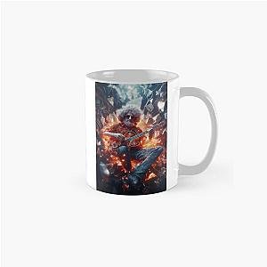 Jerry Garcia Explosive Music Icon in Classic Design