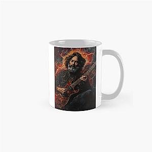 Epic Guitarist Artwork Jerry Garcia: Electrifying Passion and Energy Classic Mug